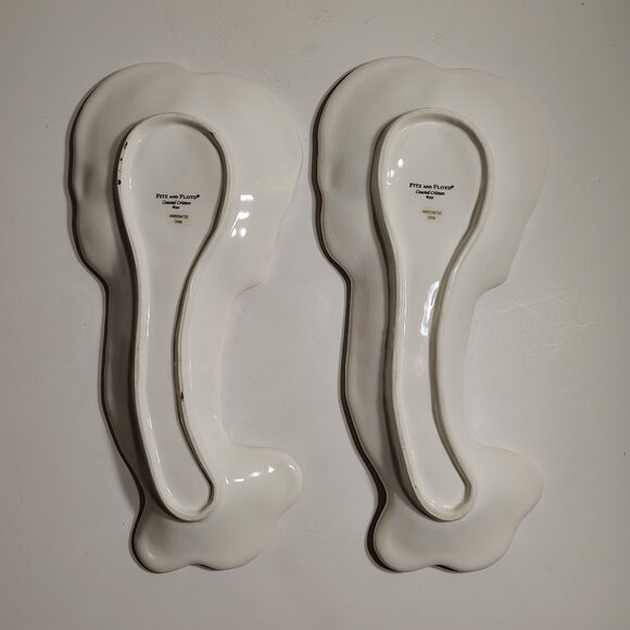 Fitz & Floyd Coastal Critters RETIRED Lobster Dishes Set of Two Nautical Crab - Picture 9 of 12